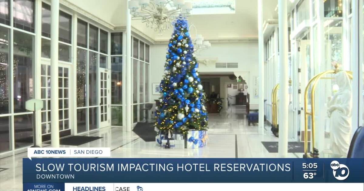 San Diego hotels worry slow tourism will carry over into the new year