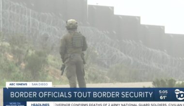 Trump border officials tout enforcement success during weekend San Diego visit