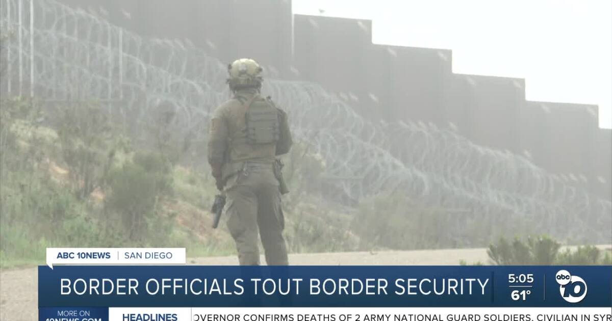 Trump border officials tout enforcement success during weekend San Diego visit