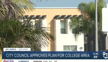 San Diego approves College Area housing plan