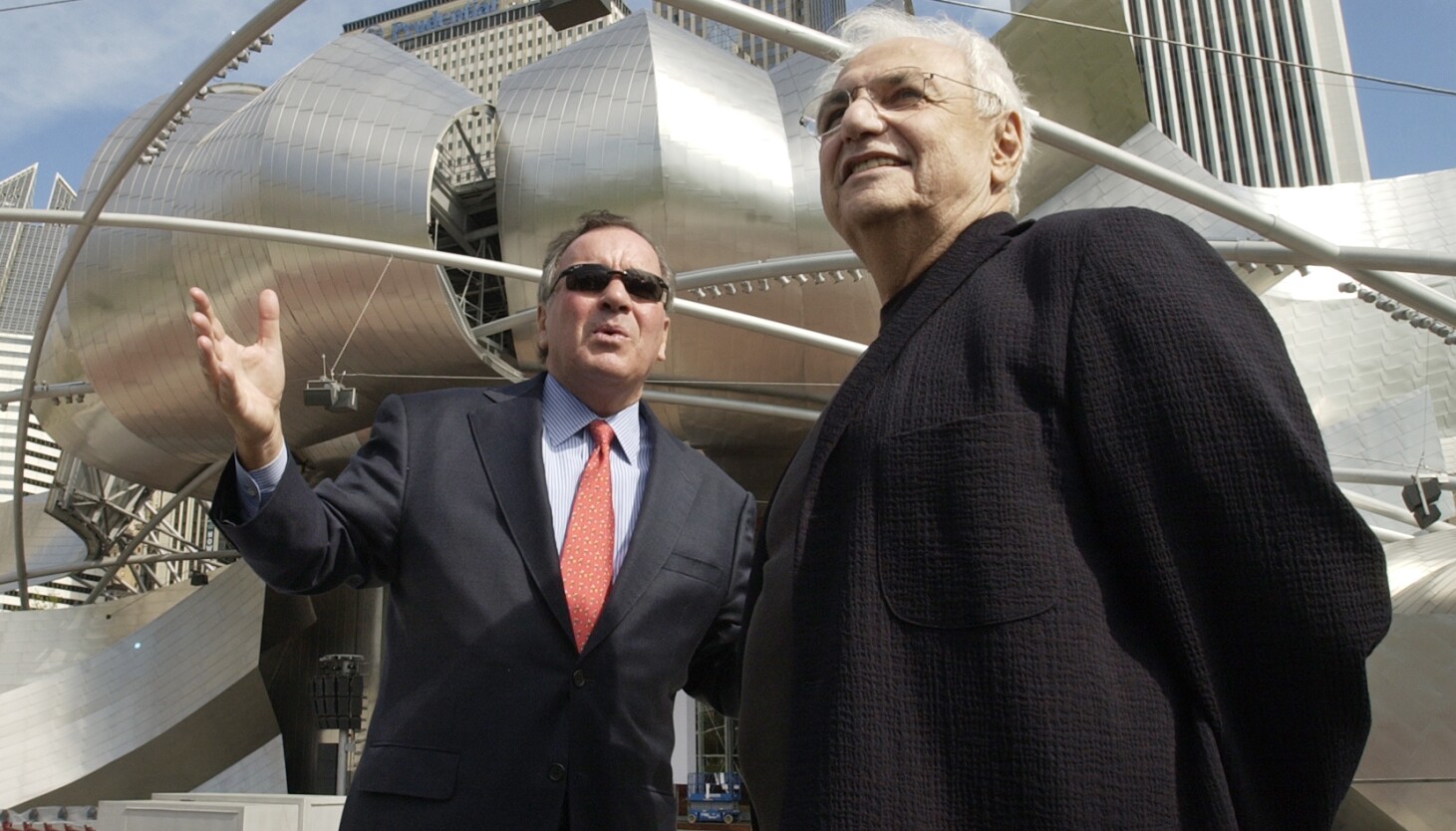 Architect Frank Gehry who designed Millennium Park's Pritzker Pavilion and foot bridge dies at 96