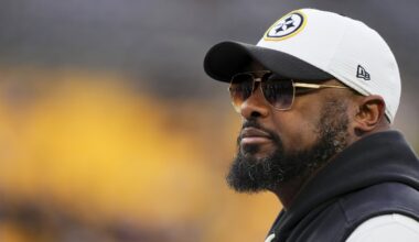 Mike Tomlin wasn't asked about Aaron Rodgers's remarks regarding receivers