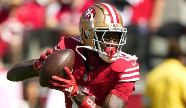 Brandon Aiyuk apologizes for posting video of driving at high rate of speed