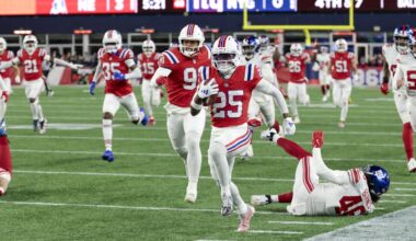 Marcus Jones credits his dad and his blockers for being NFL's all-time punt return leader