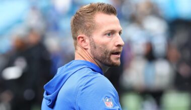 Sean McVay traveling separately from Rams because of illness, but plans to coach Sunday