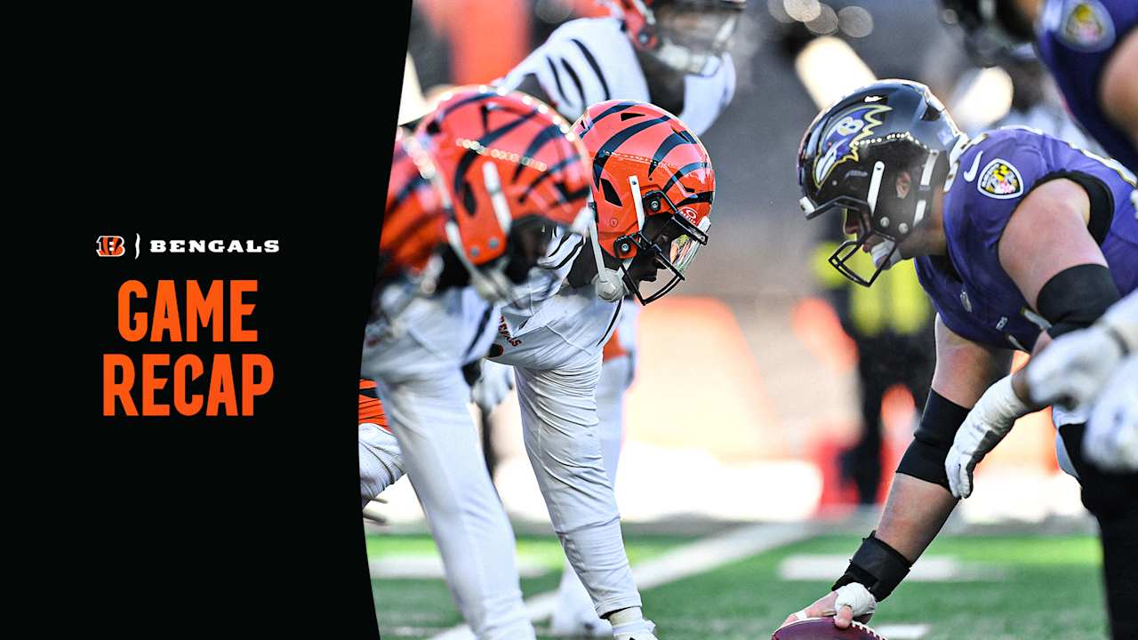 Bengals Ravens Postgame Recap | Stats, Notes and Quotes