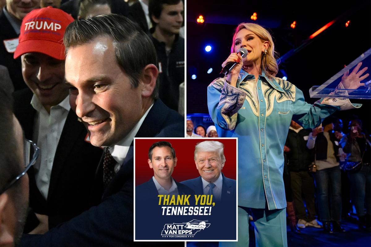 Republican Matt Van Epps defeats 'AOC of Tennessee' in House special election