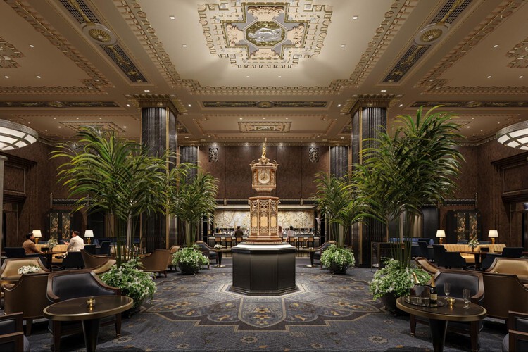 Visualizing an Art Deco Icon: The Reimagined Waldorf Astoria  - Image 3 of 5