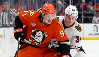 Ducks score 7, generate 53 shots in win against Blackhawks