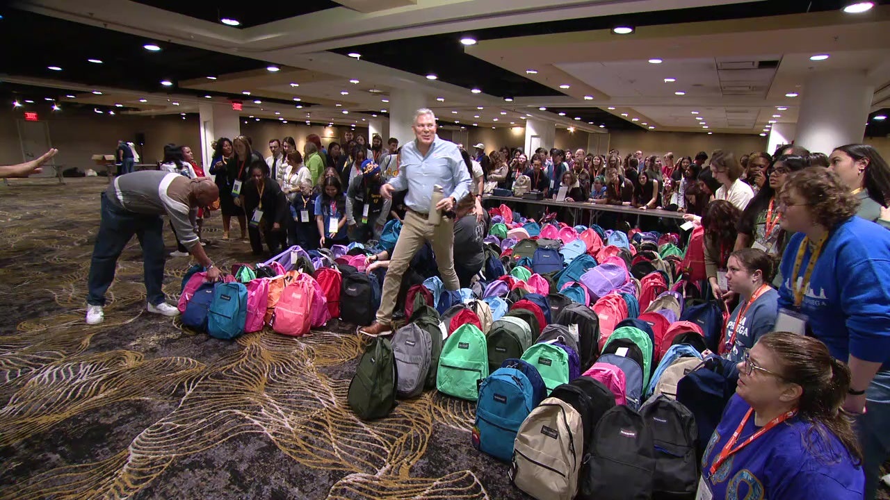 500 backpacks filled for Philadelphia foster kids by student volunteers