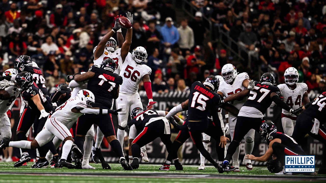 Cardinals Can't Slow Texans In Loss At Houston