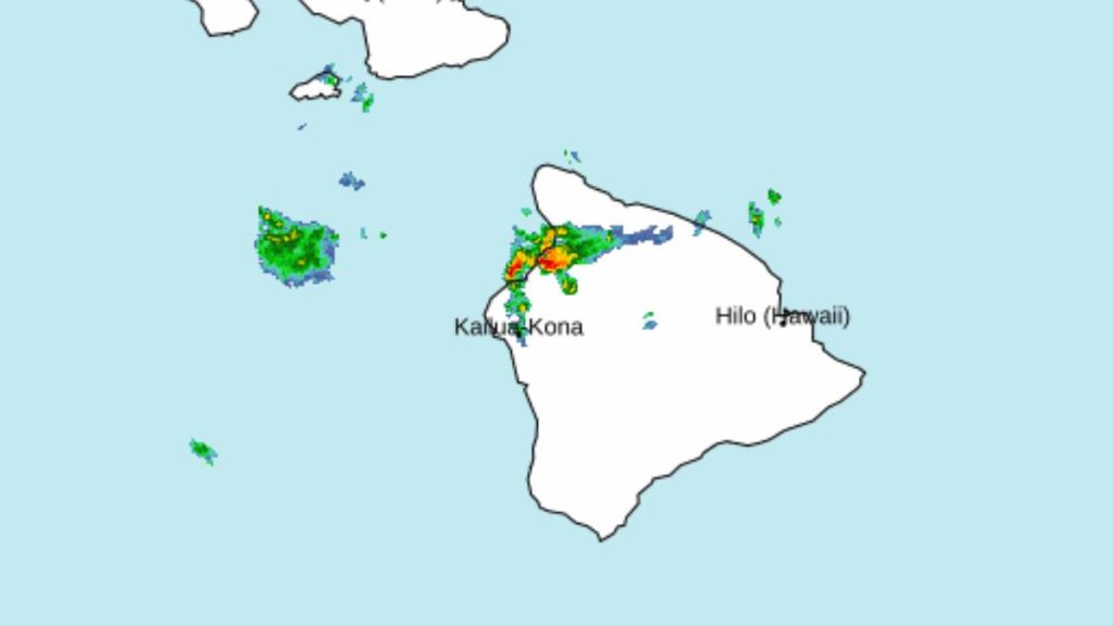 Flood advisory issued for leeward portion of Hawai‘i Island : Big Island Now