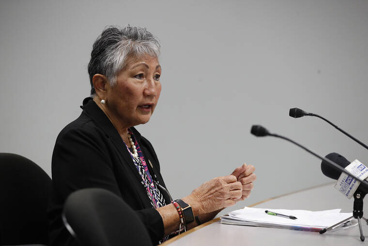 STAR-ADVERTISER / MARCH 31, 2023
                                Hawaii Department of Land and Natural Resources Chair Dawn Chang is on medical leave, state officials said today.