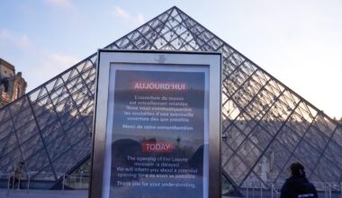 Louvre workers vote to strike in another blow to the Paris museum