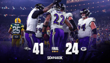 Ravens Pummel Packers to Stay Alive in Playoff Race