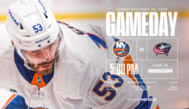 Game Preview: Islanders at Blue Jackets