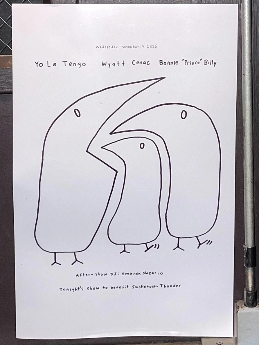 Yo La Tengo at Bowery Ballroom: Hanukkah 2025 night 4