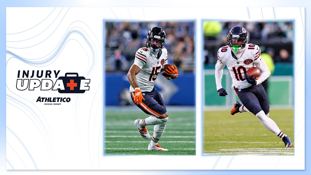 Bears receivers Rome Odunze, Luther Burden III ruled out of Packers game