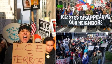 NYC anti-ICE protest draws 2,000 in latest unrest since shooting death of Renee Nicole Good
