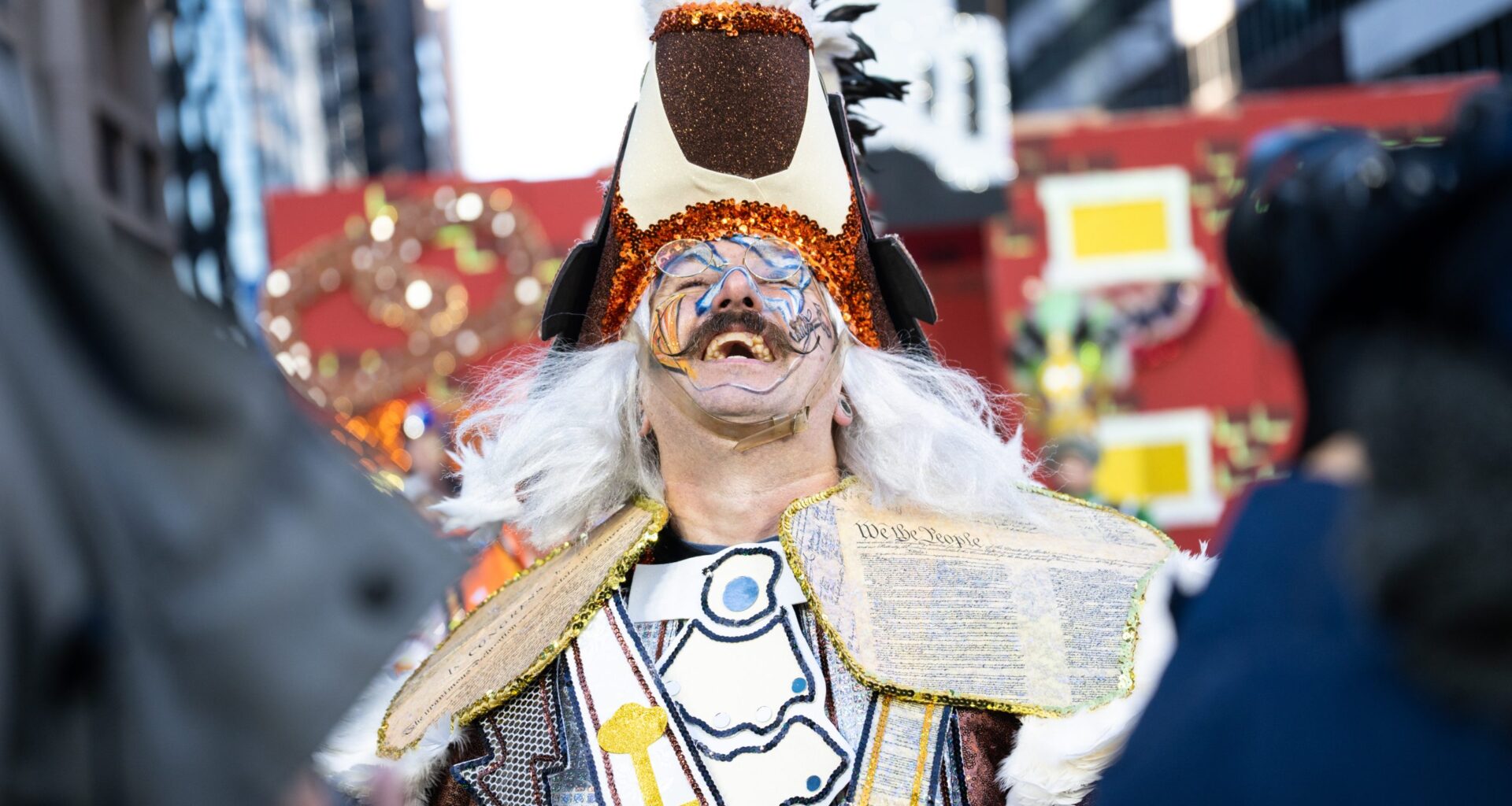 Mummers parade struts in for the second Saturday Firstival