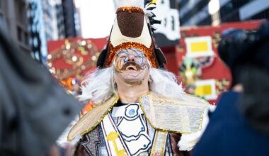 Mummers parade struts in for the second Saturday Firstival