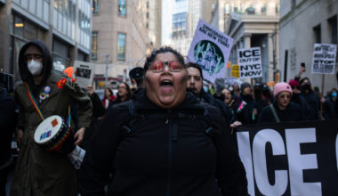 Protests Greet DHS Secretary Kristi Noem on New York Visit After Minneapolis ICE Killing