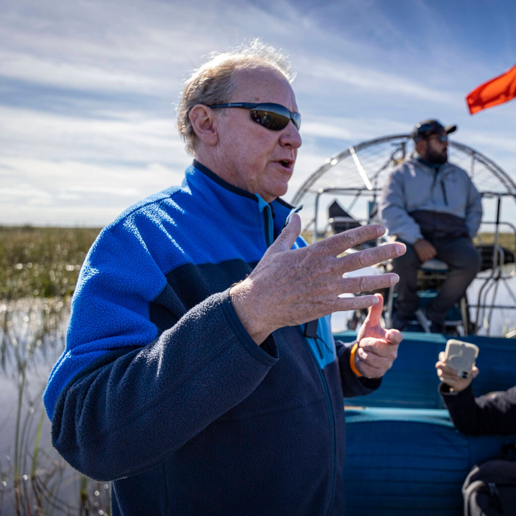 Tom Van Lent, senior scientist at Friends of the Everglades, says the river of grass remains highly compartmentalized and that more water storage is needed to revive the river of grass. Credit: Jose Iglesias/Miami Herald