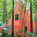 Red Cabin / Wiki World + Advanced Architecture Lab - Exterior Photography