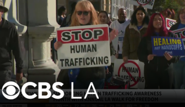 Annual LA Walk for Freedom honors Human Trafficking Awareness Month