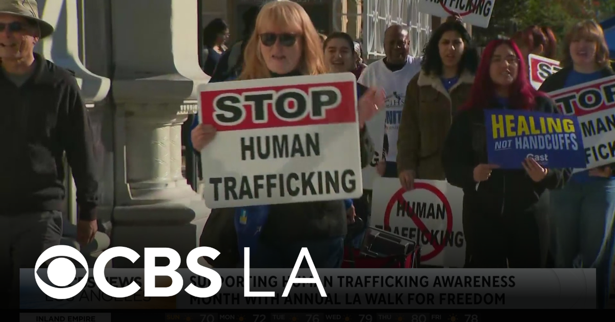 Annual LA Walk for Freedom honors Human Trafficking Awareness Month