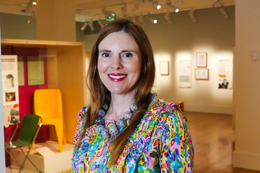 National Archives of Australia (NAA) curator Lucie Shawcross