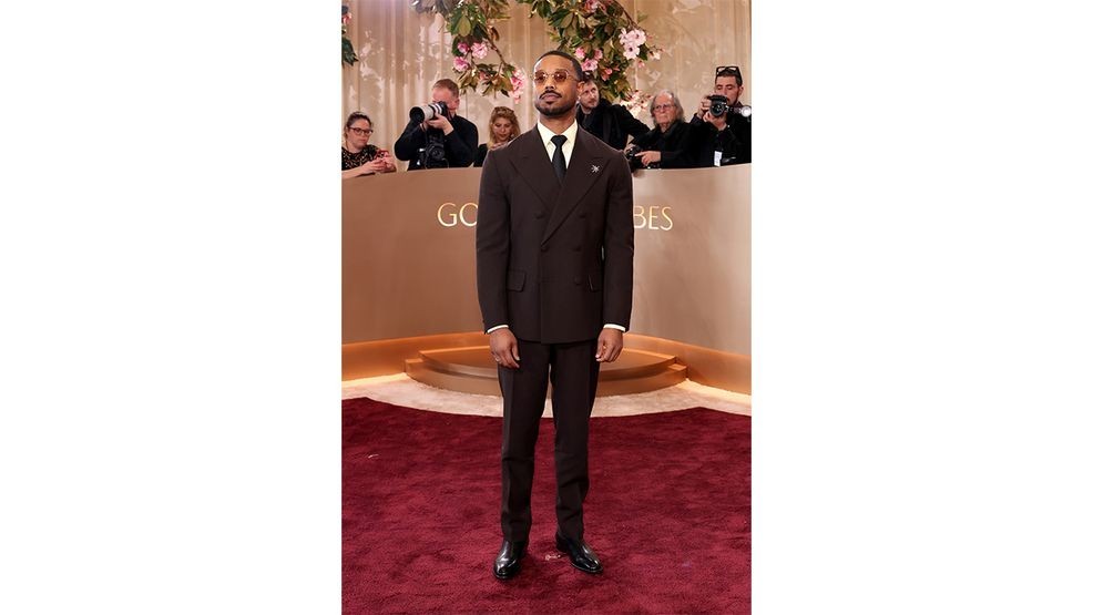 BEVERLY HILLS, CALIFORNIA - JANUARY 11: (FOR EDITORIAL USE ONLY) Michael B. Jordan attends the 83rd Annual Golden Globe Awards at The Beverly Hilton on January 11, 2026 in Beverly Hills, California. (Photo by Monica Schipper/Getty Images)
