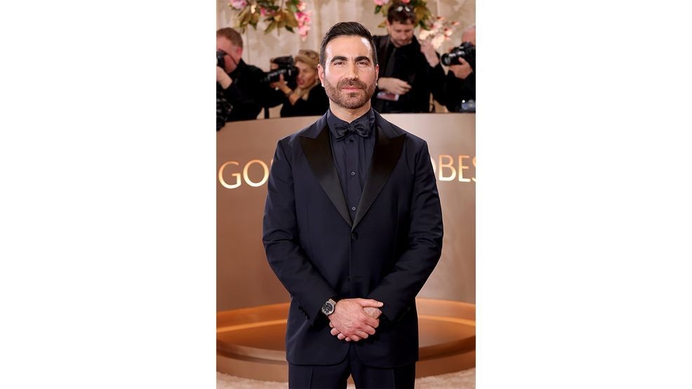 BEVERLY HILLS, CALIFORNIA - JANUARY 11: (FOR EDITORIAL USE ONLY) Brett Goldstein attends the 83rd Annual Golden Globe Awards at The Beverly Hilton on January 11, 2026 in Beverly Hills, California. (Photo by Monica Schipper/Getty Images)