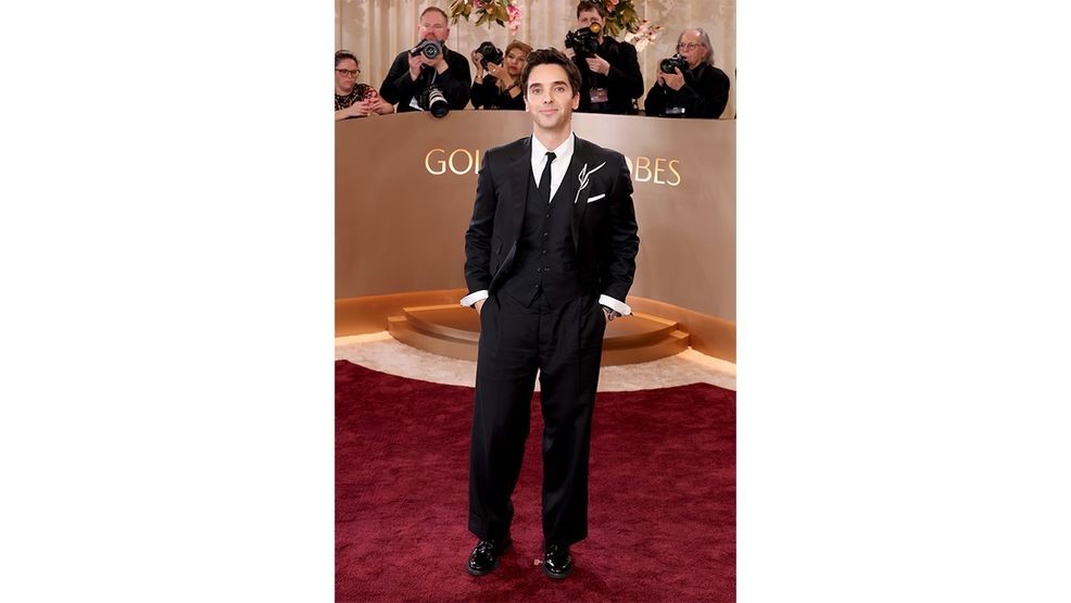 BEVERLY HILLS, CALIFORNIA - JANUARY 11: (FOR EDITORIAL USE ONLY) Paul W. Downs attends the 83rd Annual Golden Globe Awards at The Beverly Hilton on January 11, 2026 in Beverly Hills, California. (Photo by Monica Schipper/Getty Images)