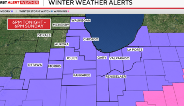 Winter Weather Advisory takes effect Saturday night with up to 3 inches of snow for Chicago area