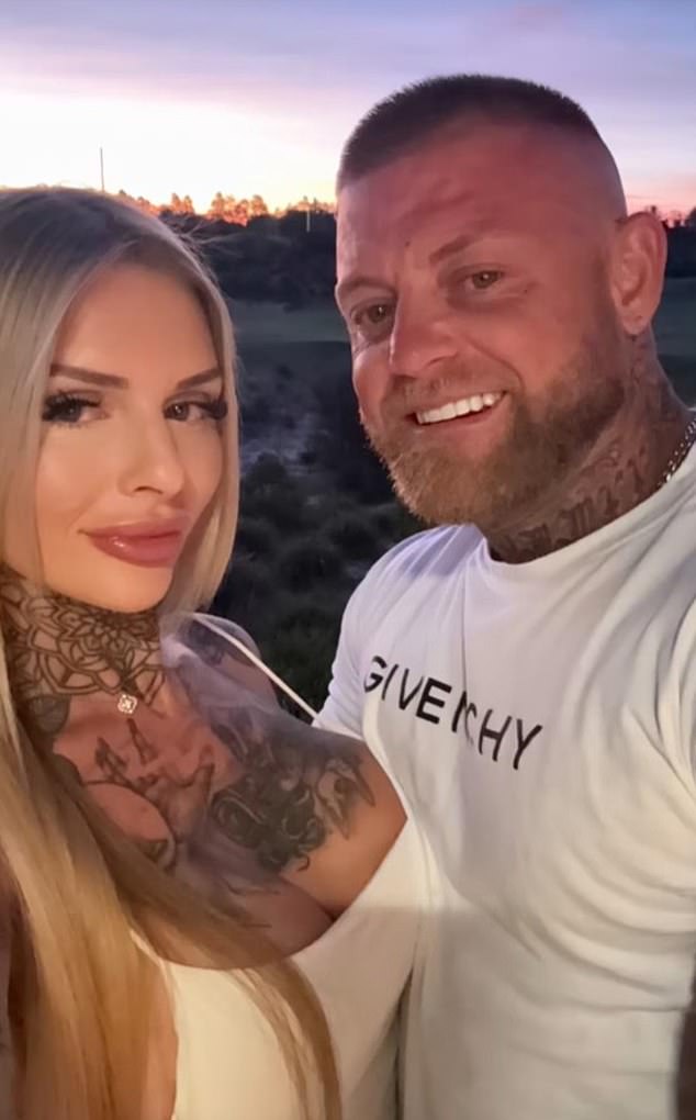 The mother-of-two frequently shared doting posts online about her relationship with Mr Black