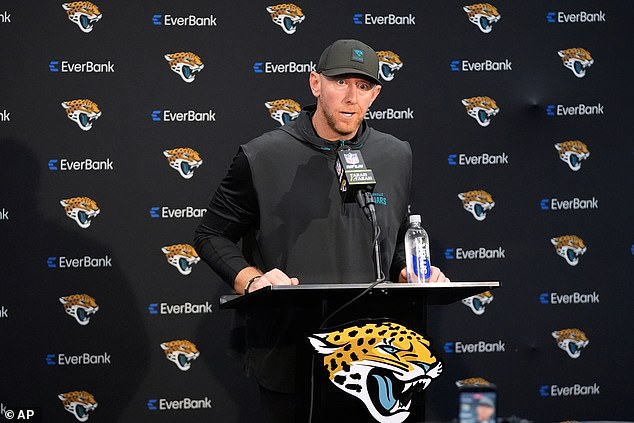 Liam Coen got an emotional message of support after Jacksonville Jaguars lost to Buffalo Bills