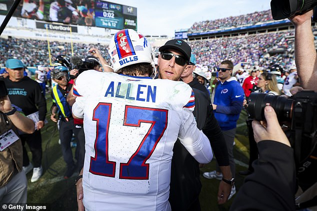Coen's team were beaten by a late touchdown from the Bills quarterback, Josh Allen