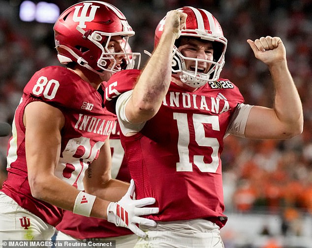 Mendoza is slated to be the No 1 overall pick after leading Indiana to a national championship