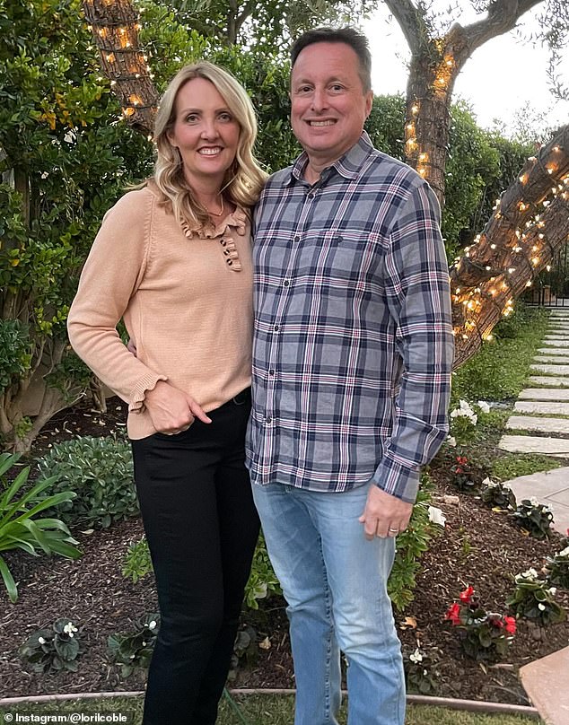 Lori's husband Chris said her terminal brain cancer diagnosis was devastating after having previously lost their children. 'I was hoping we were done with the life-changing, life-altering disasters where life as you knew it yesterday is gone,' he said
