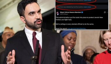 Jewish civil rights group demands answers from Mamdani after posts about antisemitism scrubbed from NYC mayor's X account