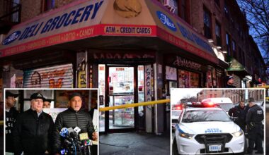 Two men shot inside NYC deli -- as gunman remains at large, with $5K bounty offered