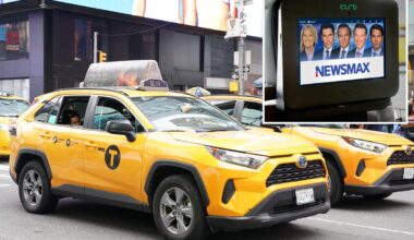 Mamdani urged by Manhattan borough president to pull Newsmax from NYC taxicab screens