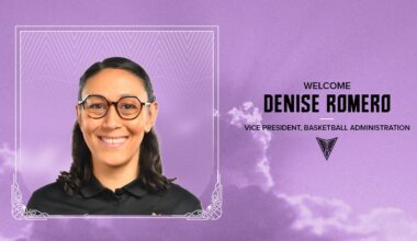 Valkyries Name Denise Romero Vice President, Basketball Administration