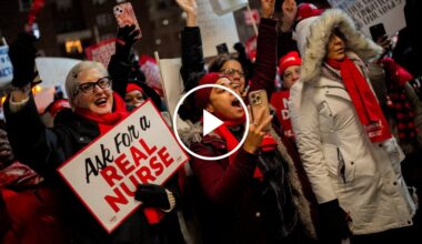 New York City Nurses Go on Strike