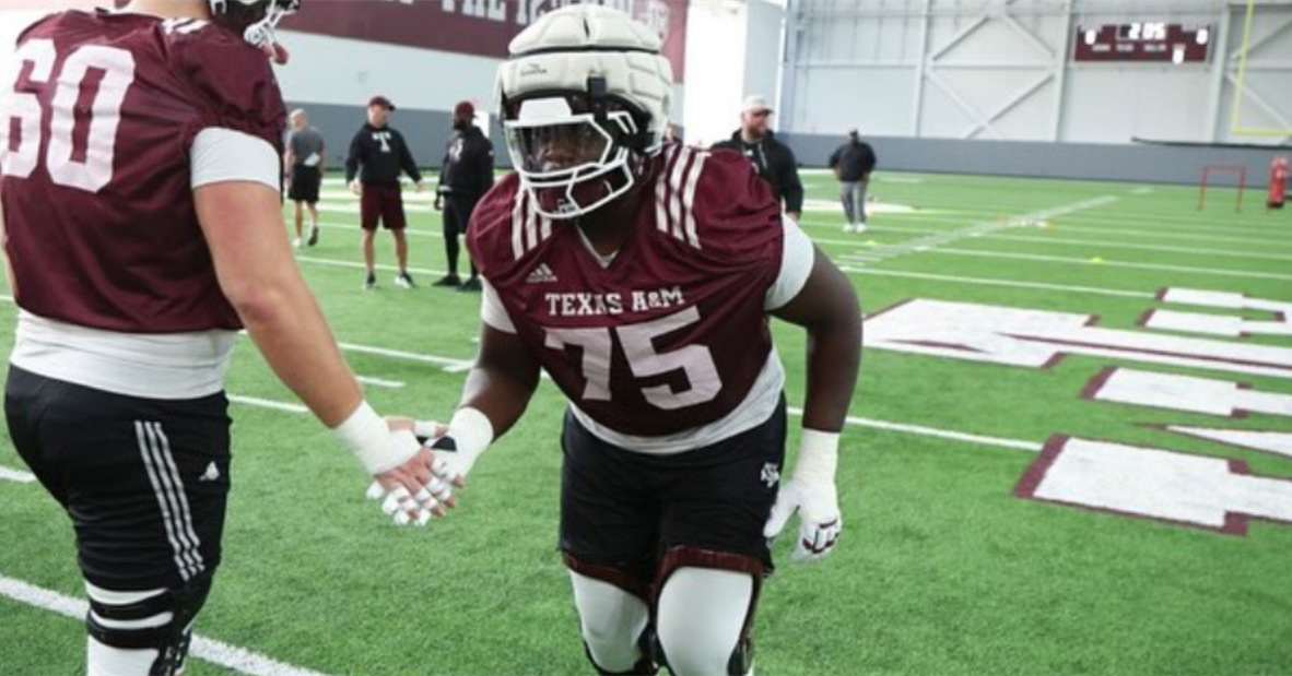 Texas lands former high school target, Texas A&M OL Jonte Newman out of transfer portal
