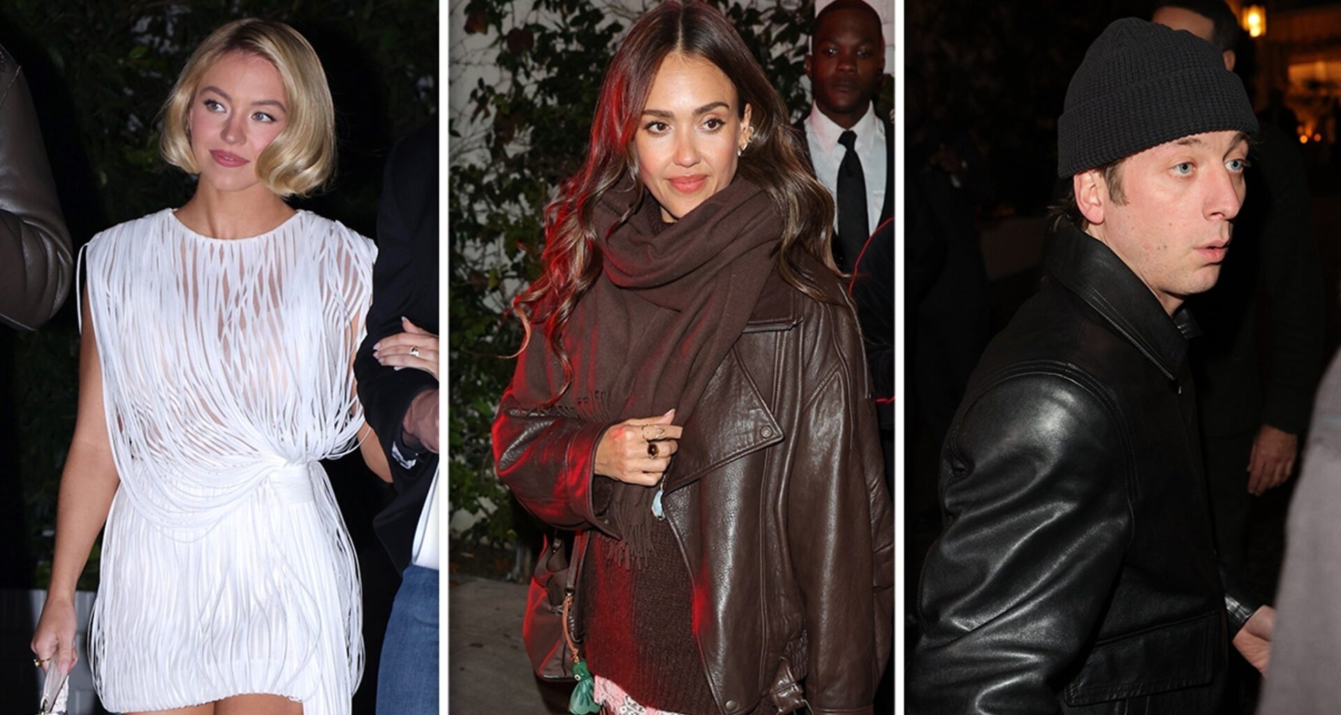 Sydney Sweeney, Jessica Alba, Jeremy Allen White Lead W Magazine Globes Party