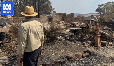 Hundreds of structures destroyed in Victorian bushfires as locals assess damage
