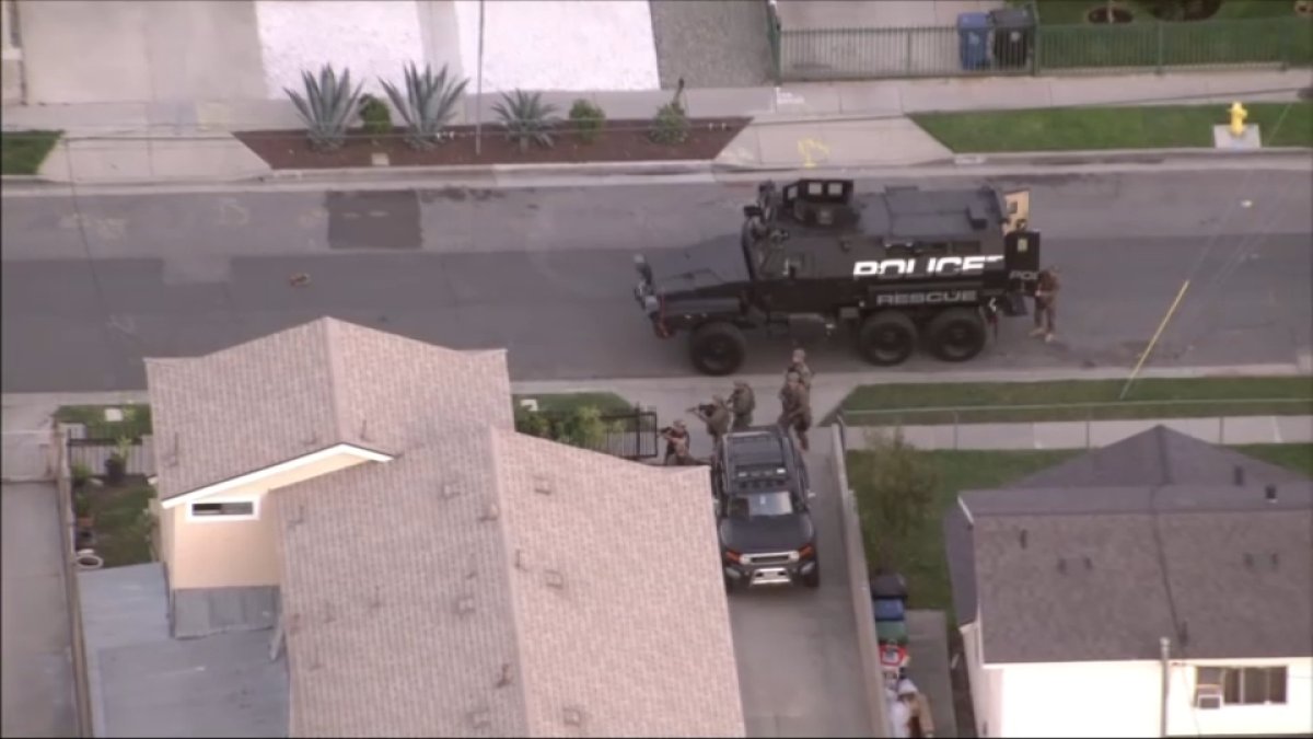 SWAT team response at Bell residence – NBC Los Angeles