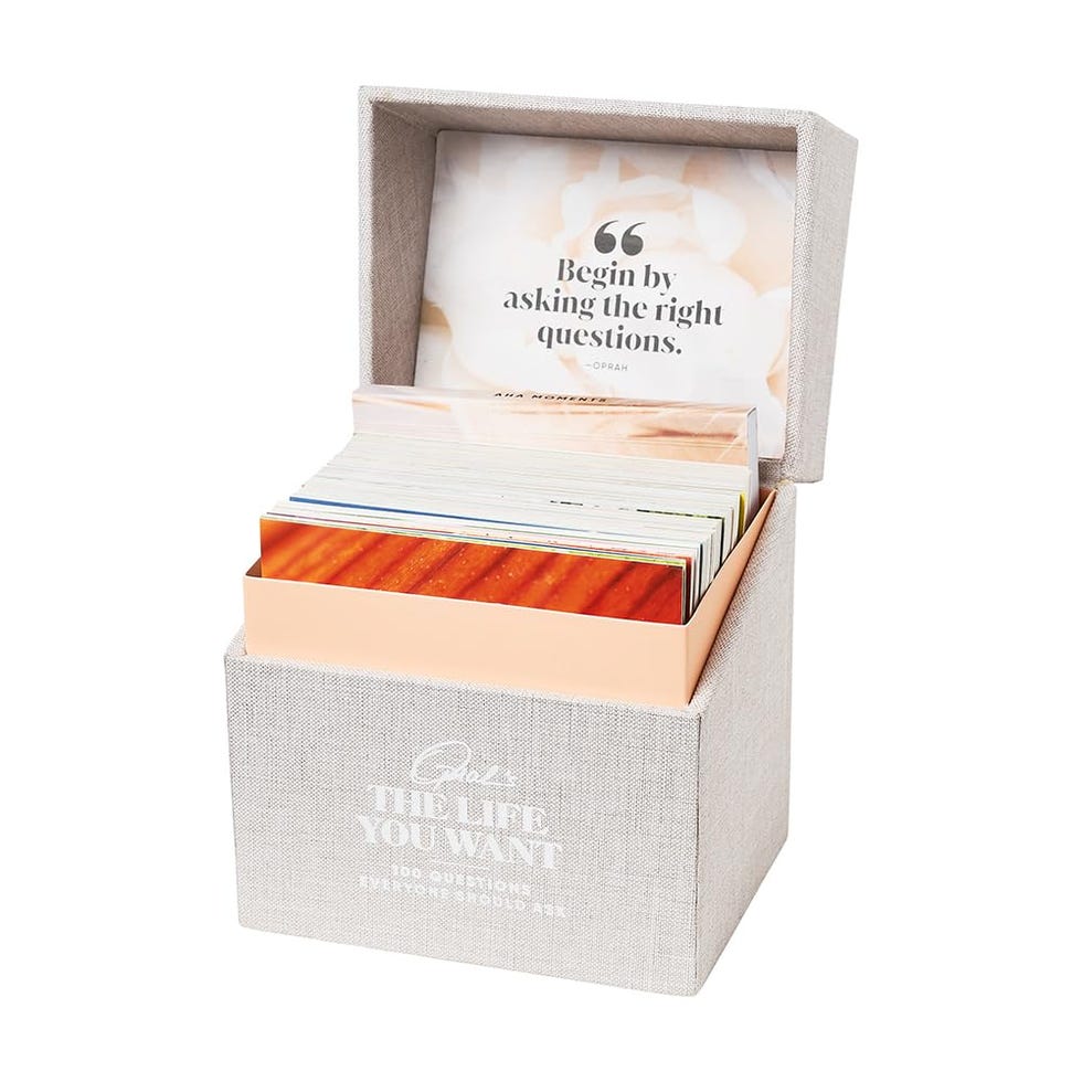 Oprah's "The Life You Want" 100 Questions Everyone Should Ask Conversation Cards